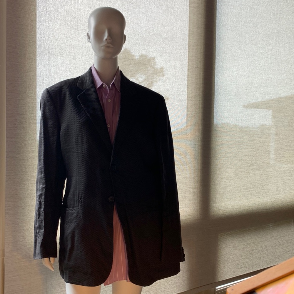 Charcoal gray jacket. Giorgio Armani